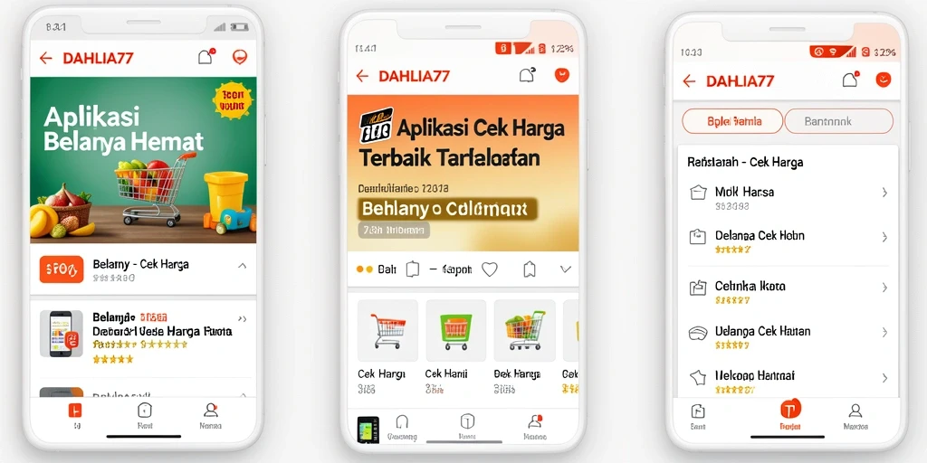 Antarmuka DAHLIA77 yang sederhana dan efisien untuk Cek Harga.
