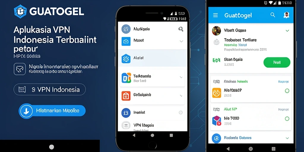 Tampilan antarmuka aplikasi GUATOGEL yang sederhana dan fungsional.