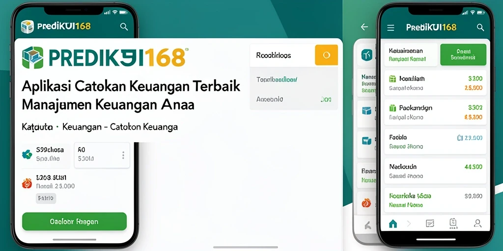 Antarmuka pengguna PREDIKSI168 yang sederhana dan fungsional untuk catatan keuangan.